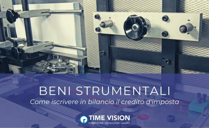 Credito d'imposta beni strumentali come iscriverlo in bilancio
