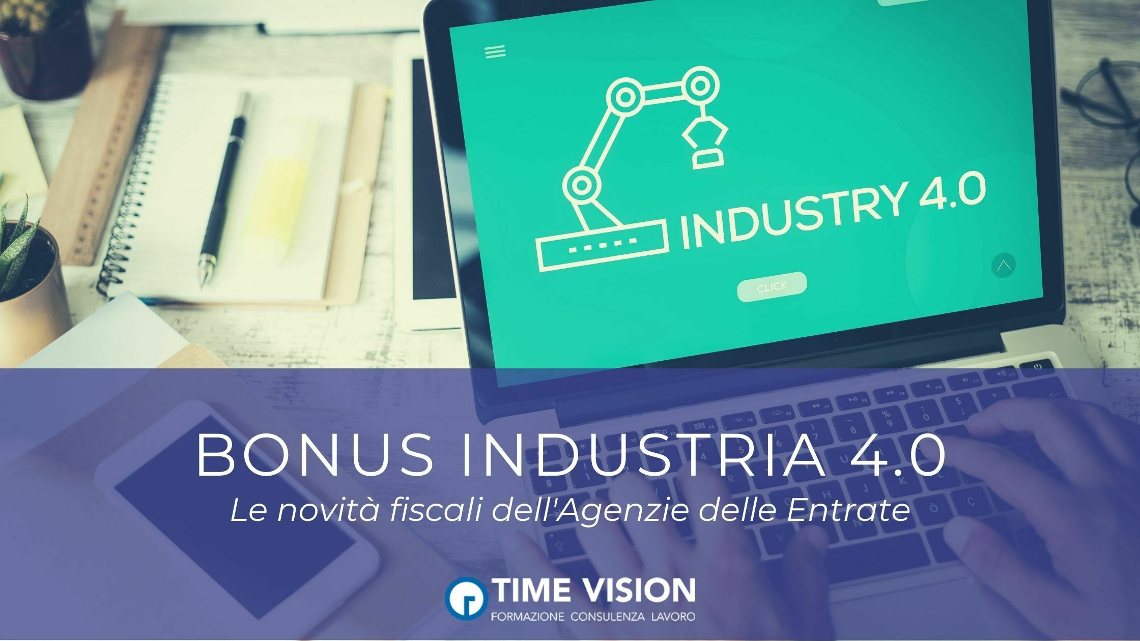 bonus industria 4.0 le novità dell'agenzia delle entrate