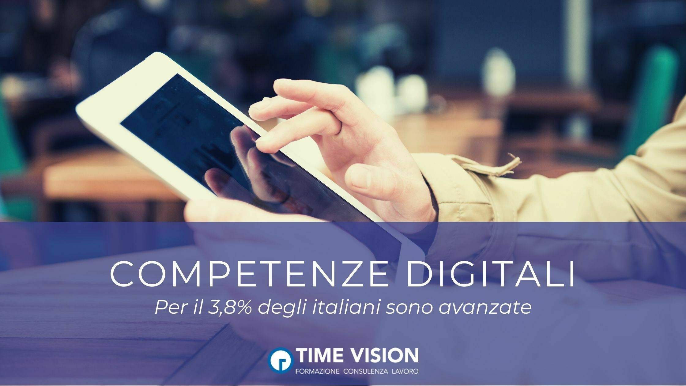 competenze digitali per il 3,8% degli italiani sono avanzate