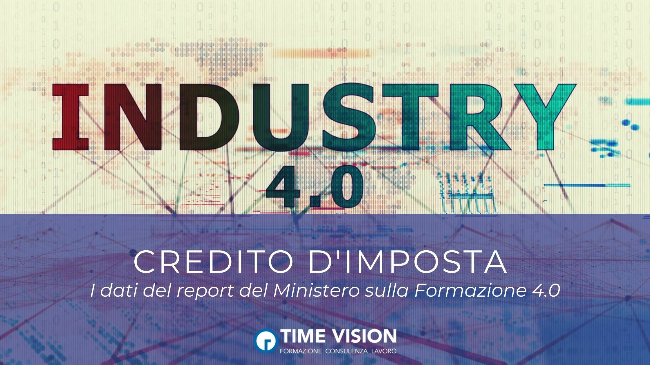 credito d'imposta formazione 4.0: i dati