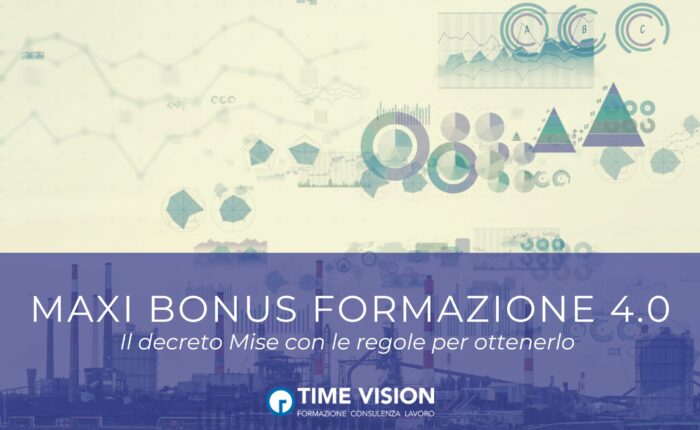 formazione 4.0: il maxi bonus