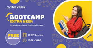 Formazione e lavoro: i bootcamp Time Vision