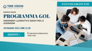 Programma GOL: webinar il 30 maggio