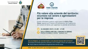 Agevolazioni per le aziende: l'evento a Serino