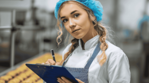 Neolaureato in discipline scientifiche che segue un Master Food Safety online su normative HACCP e BRC