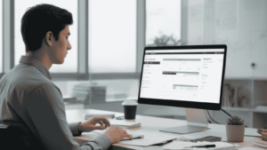 Studente che segue il Master Risorse Umane online per diventare HR Manager